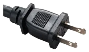 BPL-115B molded power cord plug